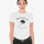 Equestro Women's Monaco Cotton T-Shirt With Rhinestones #colour_white