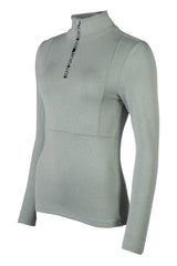 HKM Ladies Functional Shirt -Supersoft II- Melange #colour_sage
