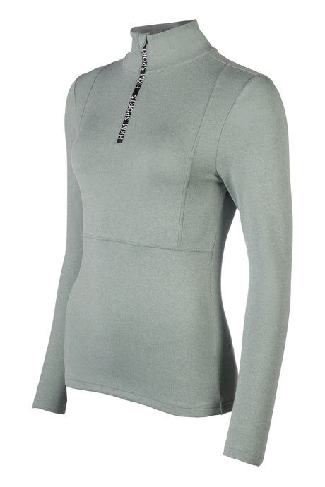 HKM Ladies Functional Shirt -Supersoft II- Melange #colour_sage