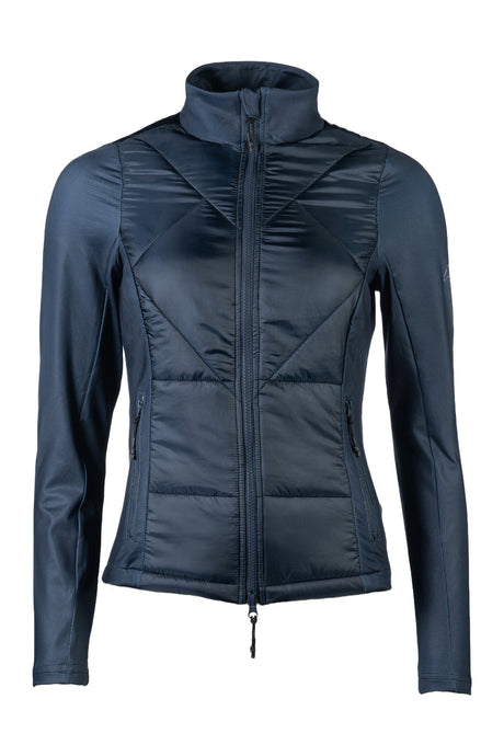 HKM Children's Jersey/Nylon Jacket -Prag II- Style #colour_deep-blue