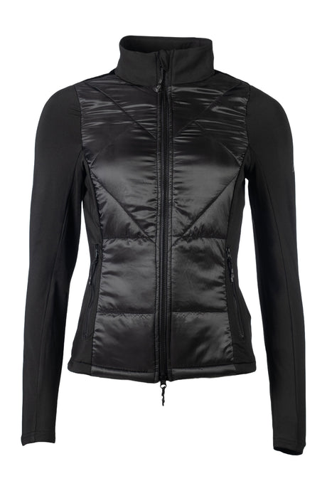 HKM Ladies Jersey/Nylon Jacket -Prag II- Style #colour_black