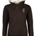HKM Children's Sweat Jacket -Mia- #colour_dark-brown