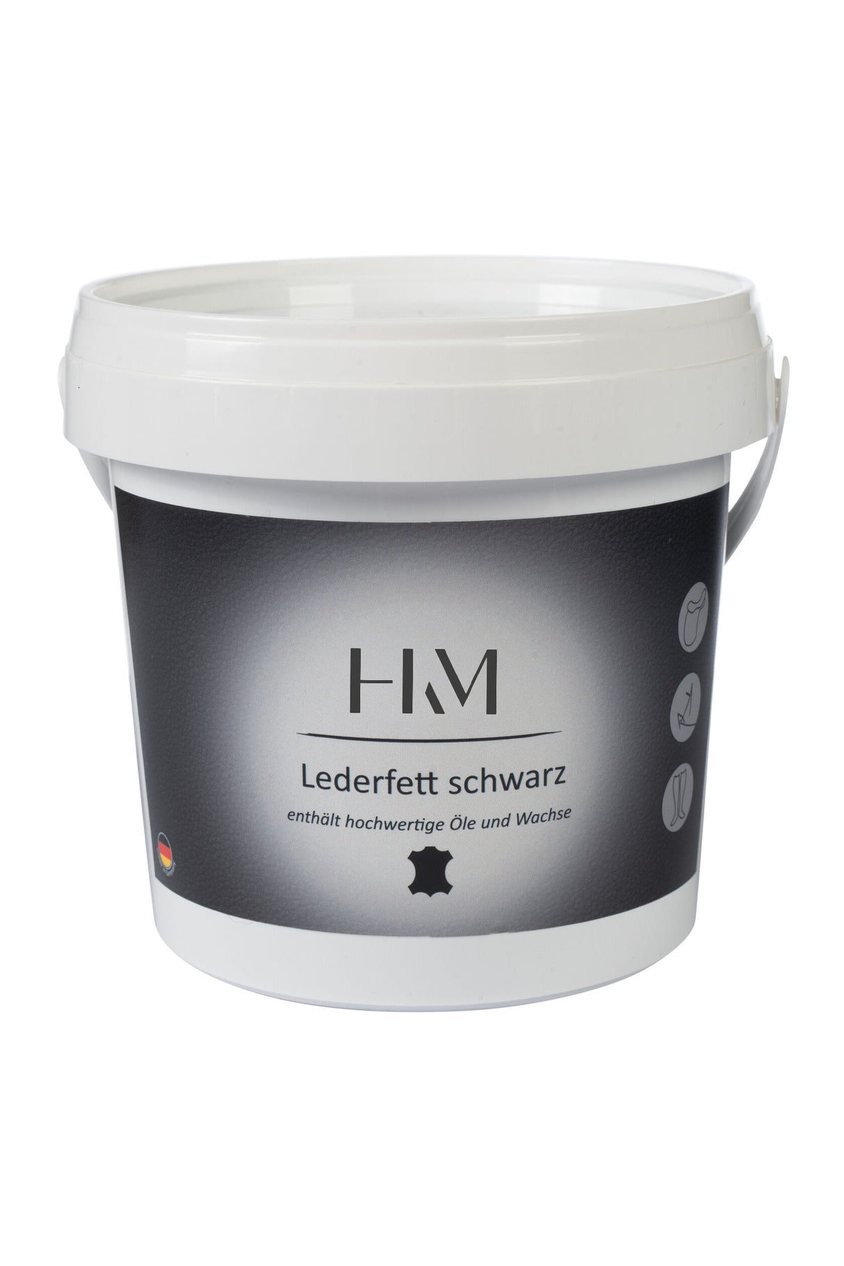 HKM Black Leather Grease