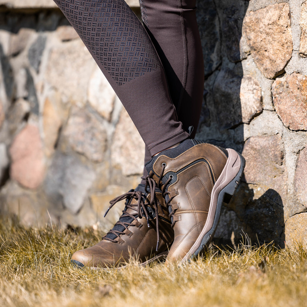 HKM Stable And Walking Boot -Explorer- #colour_brown