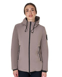 Equestro Down Jacket Water And Wind Repellent #colour_brown