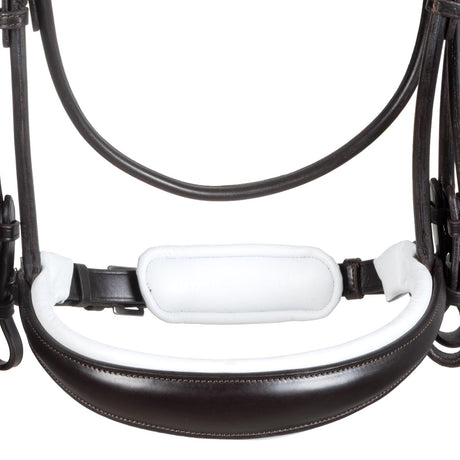 Acavallo Giocanda Bridle Calfskin & Double Reins #colour_brown