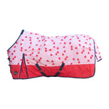 HKM 600D 200g Filling Turnout Rug -Lollipop- #colour_rose-red