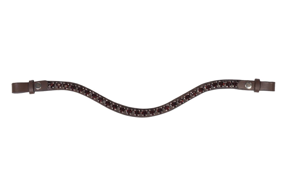 HKM Browband -Amour- #colour_brown-brown