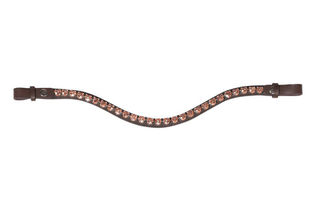 HKM Browband -Amour- #colour_brown-taupe