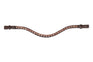 HKM Browband -Amour- #colour_black-taupe