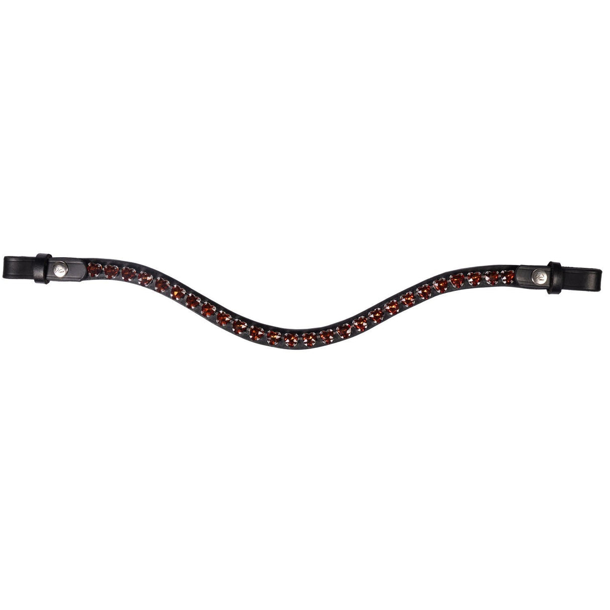 HKM Browband -Amour- #colour_black-taupe