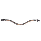 HKM Browband -Amour- #colour_black-champagne