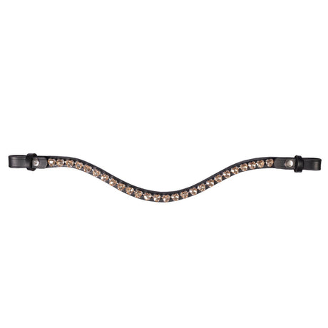 HKM Browband -Amour- #colour_black-champagne