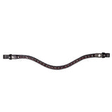 HKM Browband -Amour- #colour_black-brown