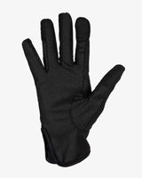 Equestro Women's Gloves In Special Elastane Fabric With Logo #colour_black-pink