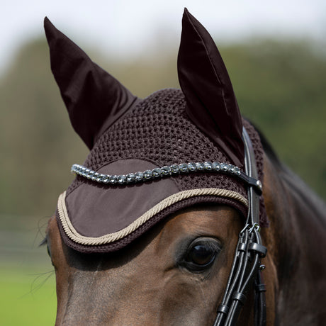 HKM Ear Bonnet -Florence- #colour_dark-brown