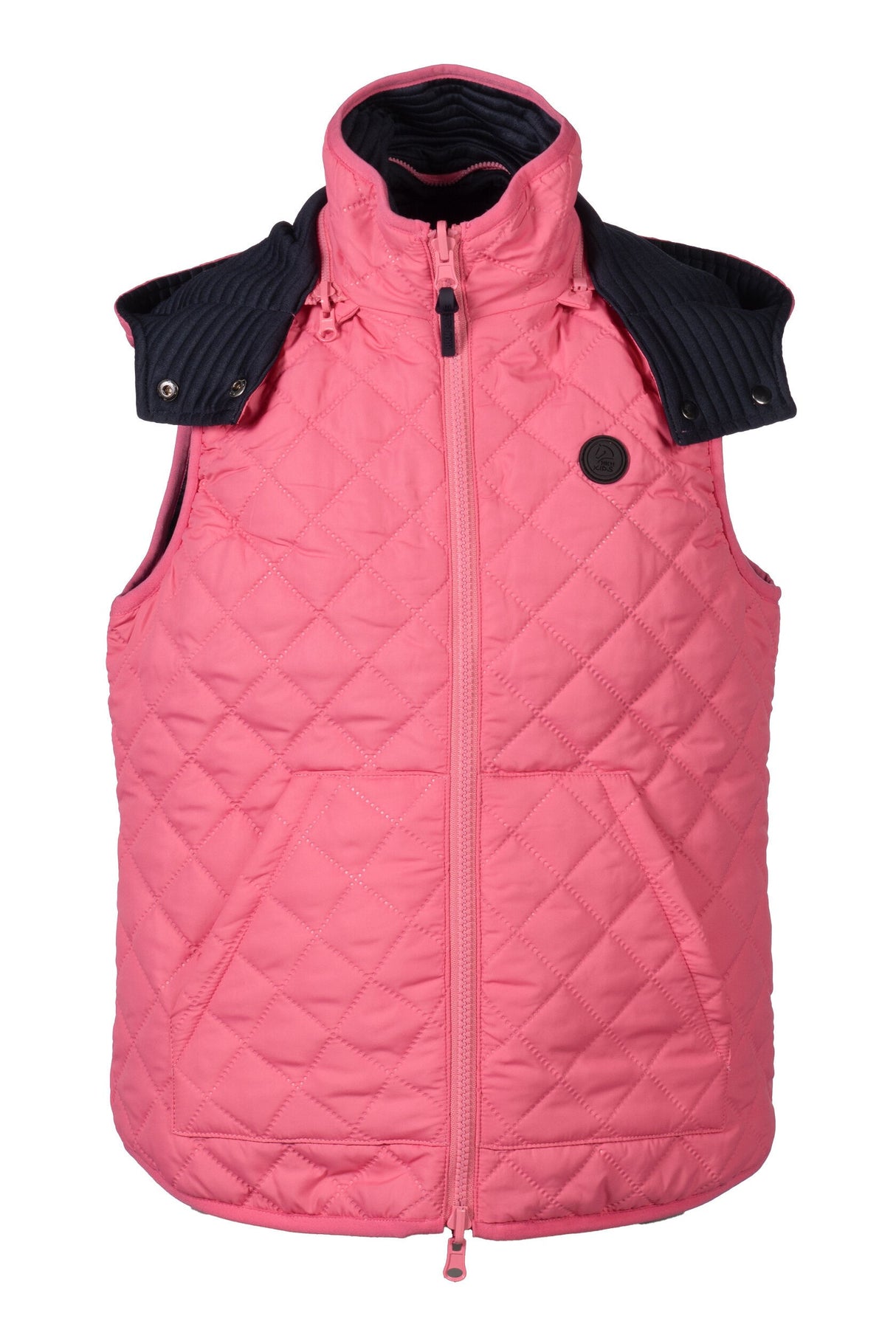 HKM Children's Turning Vest -Maui- #colour_pink-navy