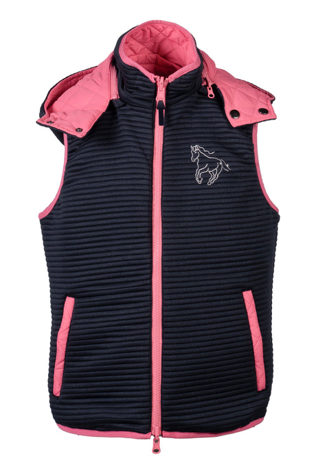 HKM Children's Turning Vest -Maui- #colour_pink-navy