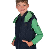 HKM Children's Turning Vest -Maui- #colour_deep-blue-green