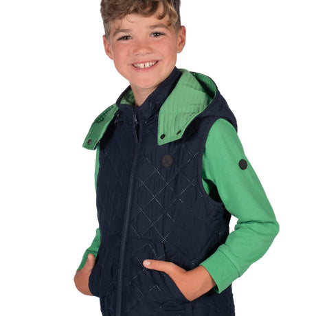 HKM Children's Turning Vest -Maui- #colour_deep-blue-green