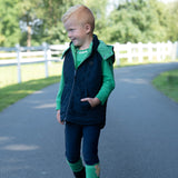 HKM Children's Turning Vest -Maui- #colour_deep-blue-green