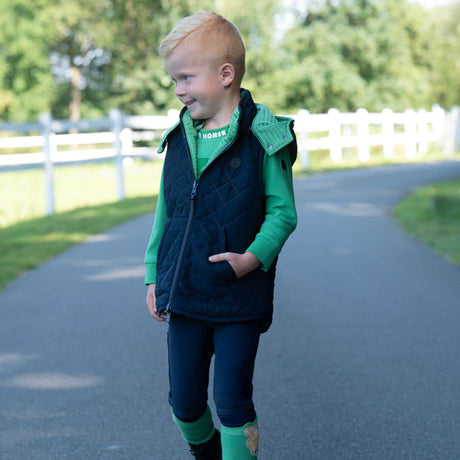 HKM Children's Turning Vest -Maui- #colour_deep-blue-green