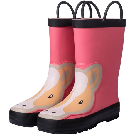 HKM Rubber Boots -Maui- #colour_pink