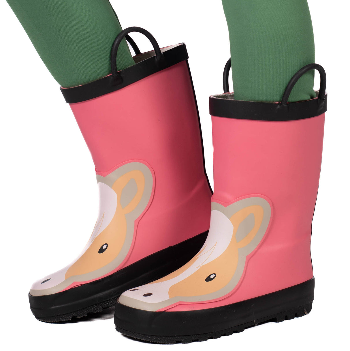 HKM Rubber Boots -Maui- #colour_pink