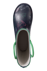 HKM Rubber Boots -Maui- #colour_deep-blue