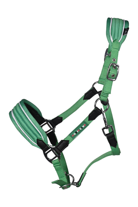HKM Head Collar -Maui- For Shetland Ponies #colour_green