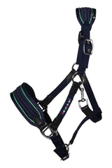 HKM Head Collar -Maui- For Shetland Ponies #colour_deep-blue