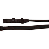 HKM Leather with Rubber -Lisa- Reins #colour_brown