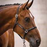 HKM Leather Head Collar -Sparkle-