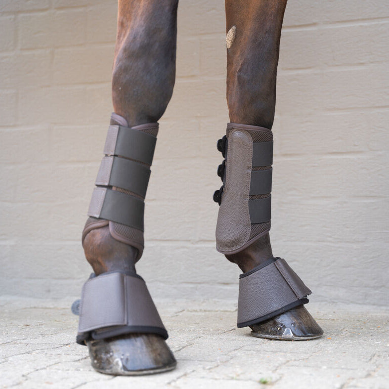 HKM Protection Boots -Comfort Breath- #colour_dark-brown