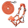 HKM Head Collar with Fleece -Hobby Horsing- #colour_orange