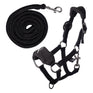 HKM Head Collar with Fleece -Hobby Horsing- #colour_black