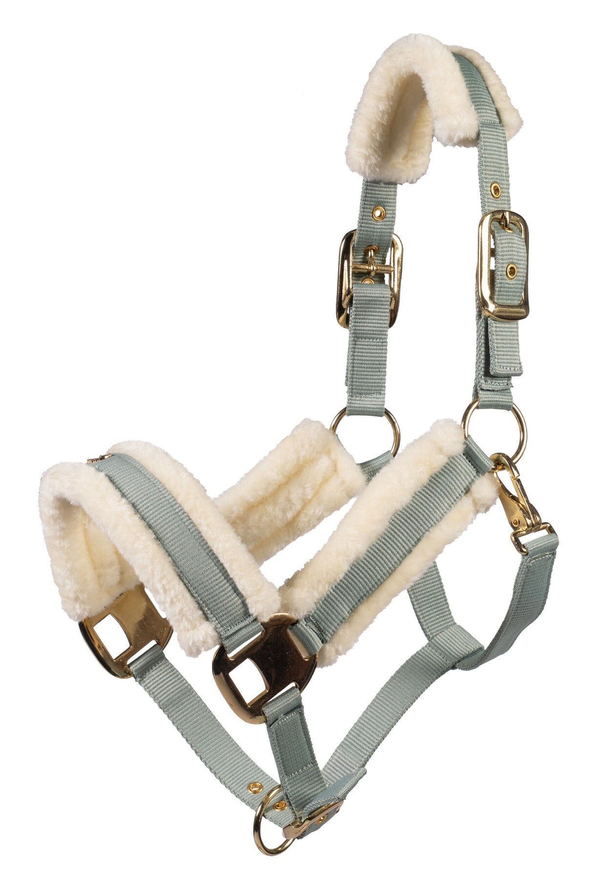 HKM Head Collar -Limone Elegant- #colour_sage