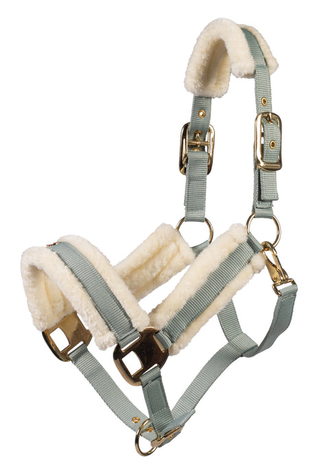 HKM Head Collar -Limone Elegant- #colour_sage