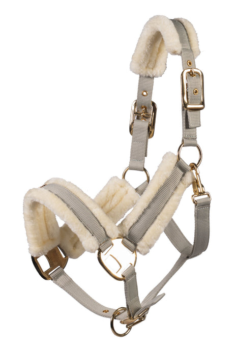 HKM Head Collar -Limone Elegant- #colour_grey-beige