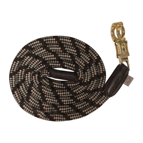 HKM Lead Rope -Limone- with Panic Hook #colour_black