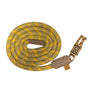 HKM Lead Rope -Limone- with Panic Hook #colour_grey-beige
