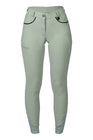 HKM Ladies Silicone Full Seat Riding Breeches -Limone- #colour_sage
