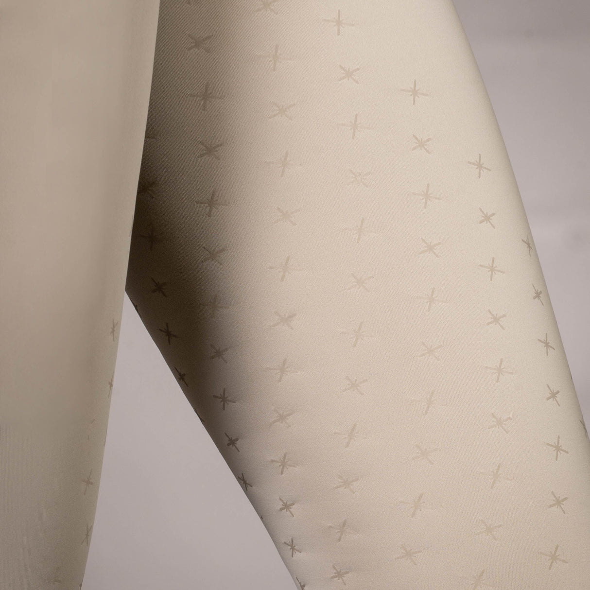 HKM Ladies Silicone Full Seat Riding Leggings -Limone- #colour_grey-beige