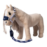 HKM Head Collar Set -Cuddle Horse- #colour_grey-blue