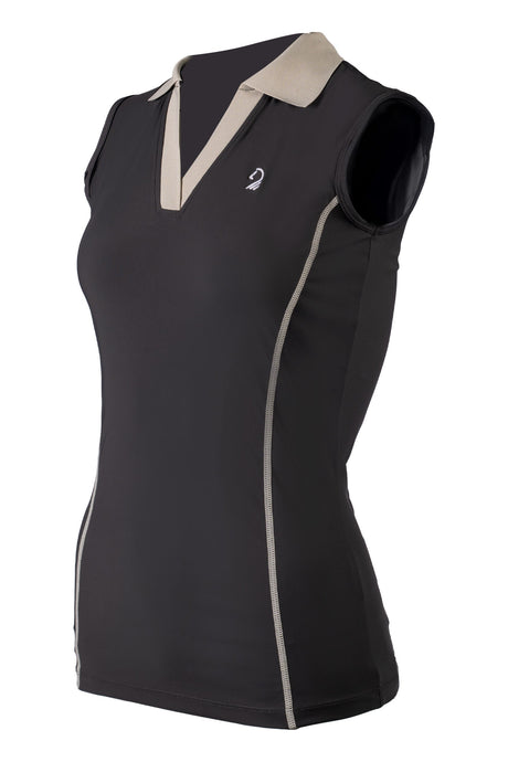 HKM Sleeveless Polo Shirt -Limone-