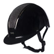 HKM Riding Helmet -Lady Shield Brillant- #colour_black-silver