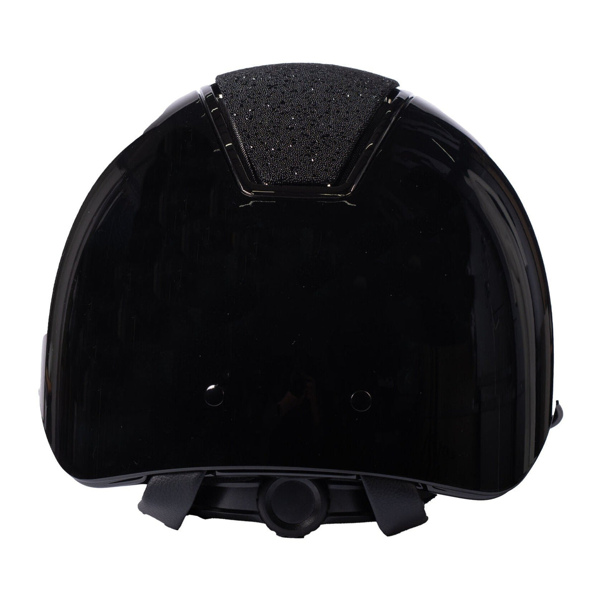 HKM Riding Helmet -Lady Shield Brillant- #colour_black-silver