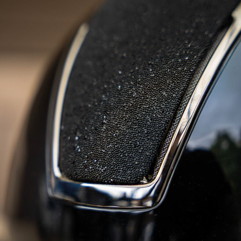 HKM Riding Helmet -Lady Shield Brillant- #colour_black-silver