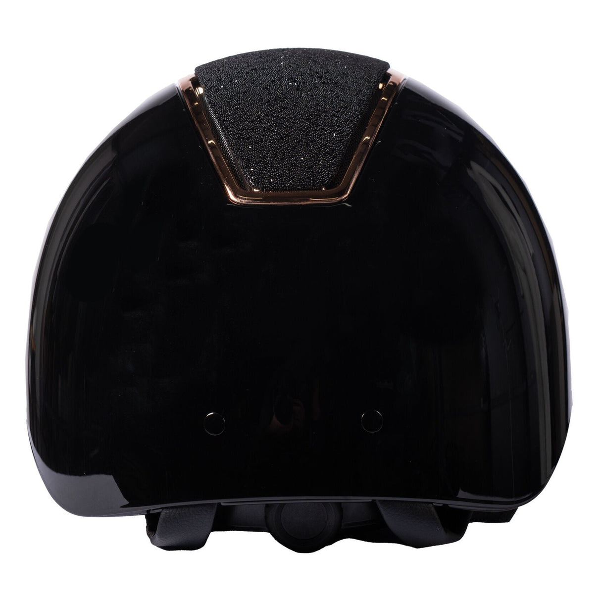 HKM Riding Helmet -Lady Shield Brillant- #colour_black-rose-gold
