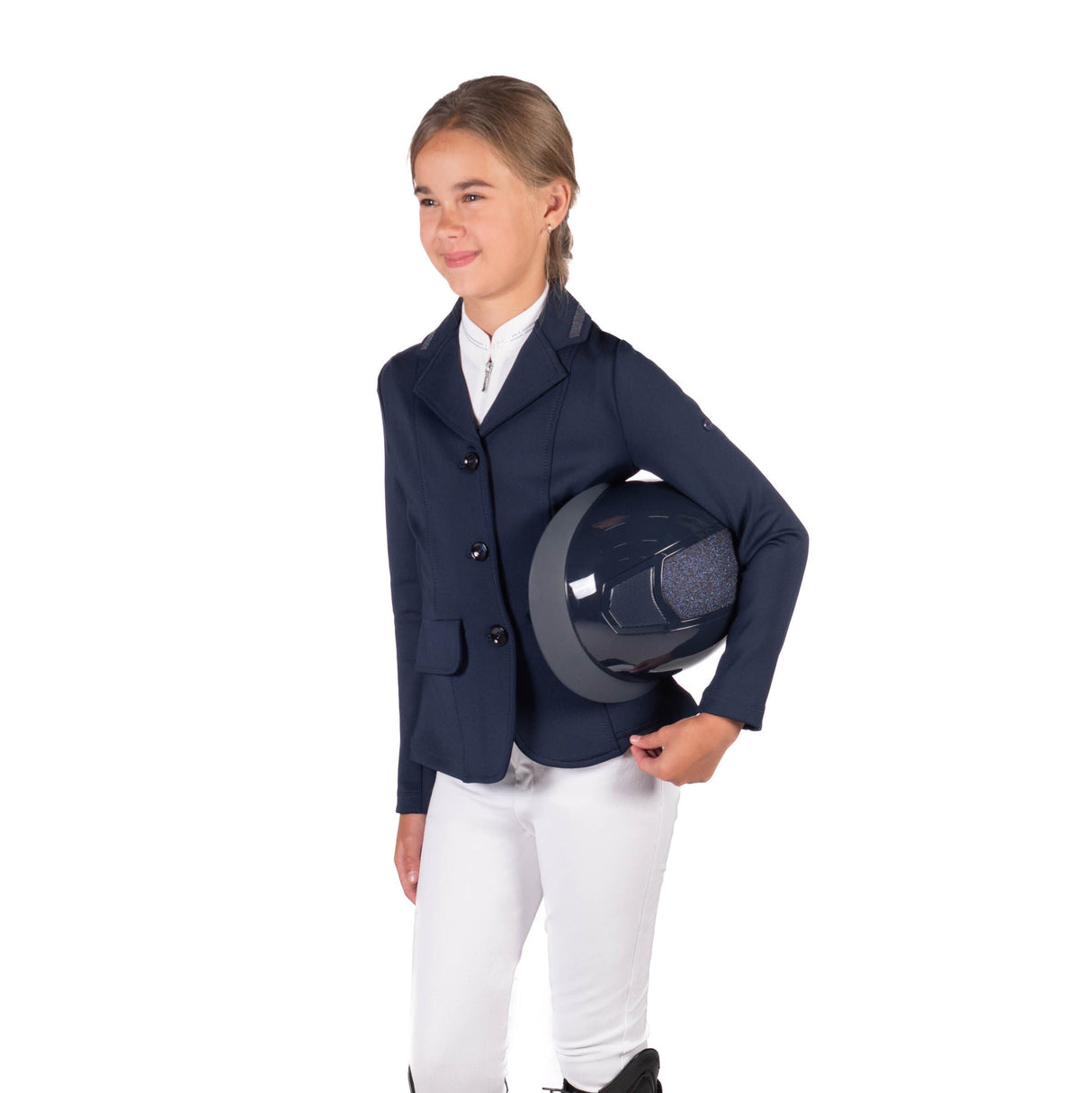 HKM Competition Jacket -Amy Kids- #colour_deep-blue